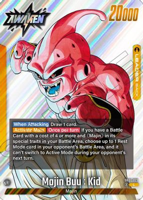 Majin Buu : Evil // Majin Buu : Kid - SB01-029