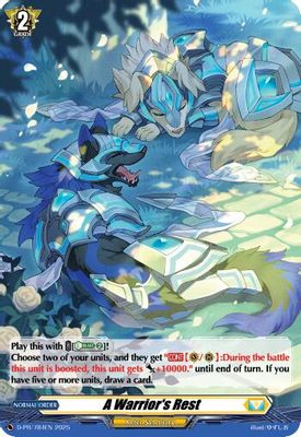 A Warrior's Rest (Foil)