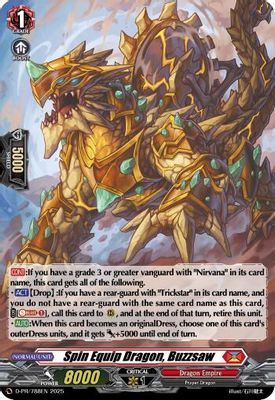 Spin Equip Dragon, Buzzsaw (Foil)