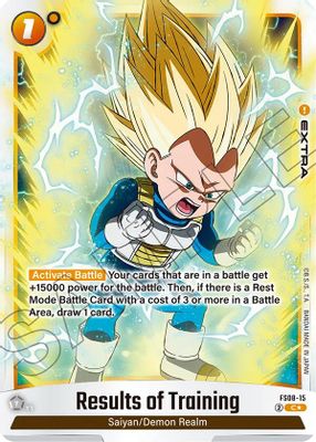 Results of Training (Bonus Pack Alternate Art)
