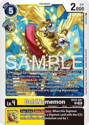 GoldNumemon