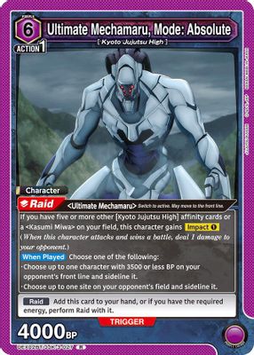 Ultimate Mechamaru, Mode: Absolute