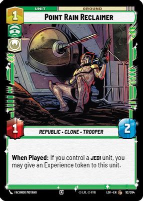 Point Rain Reclaimer