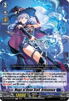 Mage of Bone Staff, Grievenea