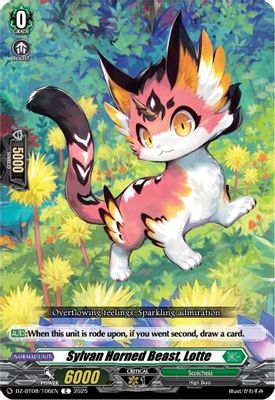 Sylvan Horned Beast, Lotte