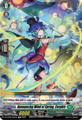 Announcing Wind of Spring, Corphie