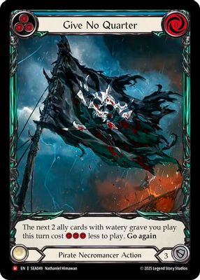 Give No Quarter (Extended Art)