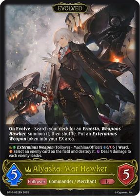 Alyaska, War Hawker (Evolved)