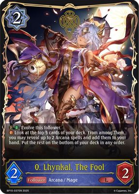 0. Lhynkal, The Fool