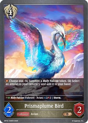 Prismaplume Bird