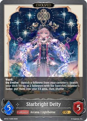 Starbright Deity (Evolved)