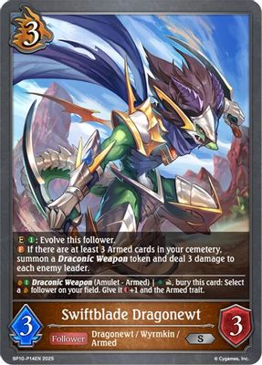 Swiftblade Dragonewt - P14 (Foil)