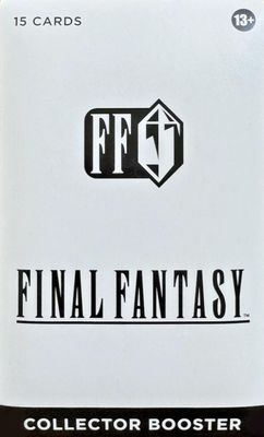 FINAL FANTASY - Collector Booster Pack (Minimal Packaging)