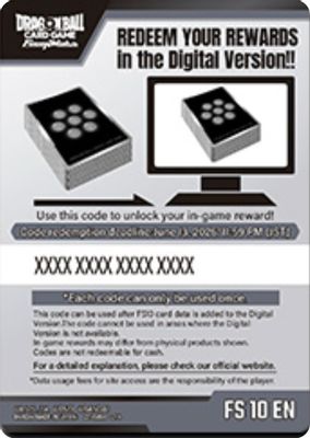 Code Card - Starter Deck 10: Giblet (FS10)