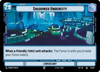Shadowed Undercity // Experience
