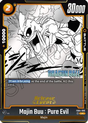 Majin Buu : Pure Evil - FB04-096
