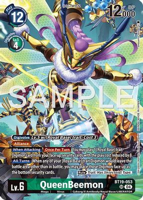 QueenBeemon (Digimon Liberator Debuggers Set)