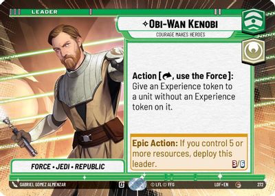 Obi-Wan Kenobi - Courage Makes Heroes (Hyperspace)