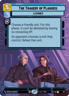 The Tragedy of Plagueis (Hyperspace)