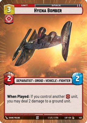Hyena Bomber (Hyperspace)
