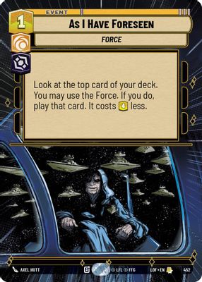 As I Have Foreseen (Hyperspace)
