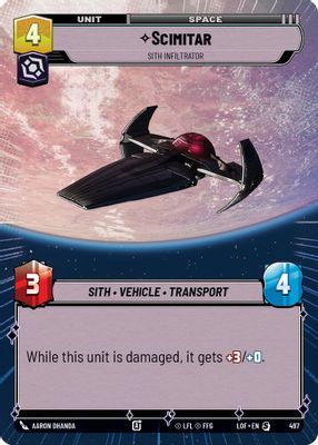 Scimitar - Sith Infiltrator (Hyperspace)