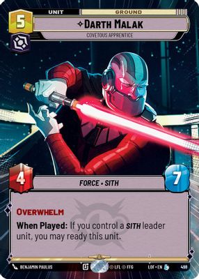 Darth Malak - Covetous Apprentice (Hyperspace)