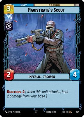 Magistrate's Scout (Foil)