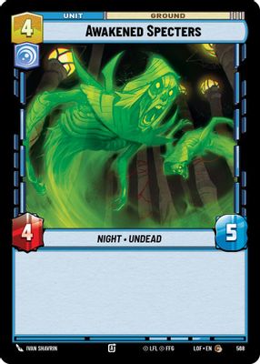 Awakened Specters (Foil)