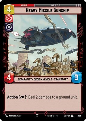 Heavy Missile Gunship (Foil)