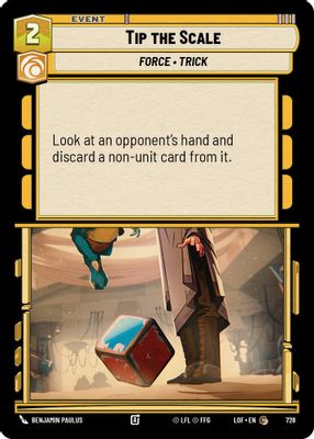Tip the Scale (Foil)