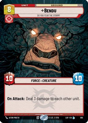 Bendu - Do You Fear the Storm? (Hyperspace Foil)