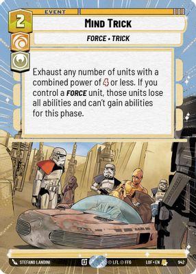 Mind Trick (Hyperspace Foil)