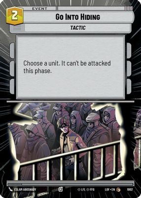 Go Into Hiding (Hyperspace Foil)