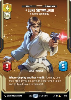 Luke Skywalker - A Hero's Beginning (Prestige Foil)