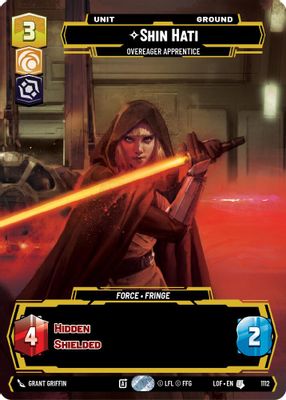 Shin Hati - Overeager Apprentice (Prestige Foil)