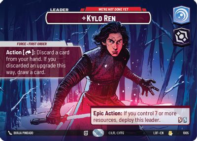 Kylo Ren - We're Not Done Yet (Showcase)
