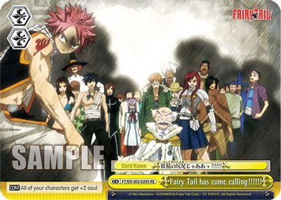 Fairy Tail has come calling!!!!!! (SR)