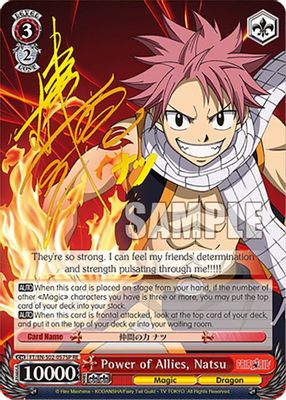 Power of Allies, Natsu (SP)