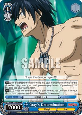 Gray's Determination
