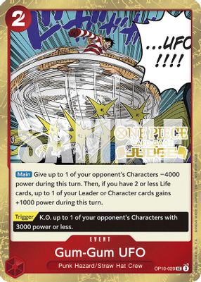 Gum-Gum UFO (Judge Pack Vol. 6)