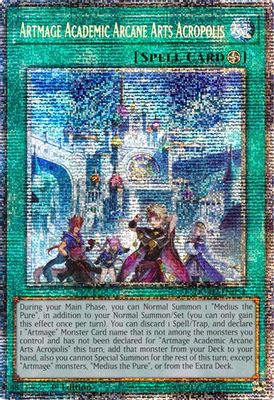 Artmage Academic Arcane Arts Acropolis (Starlight Rare)
