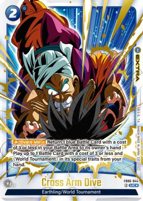 Cross Arm Dive (Limited Pack 02) (Alternate Art)