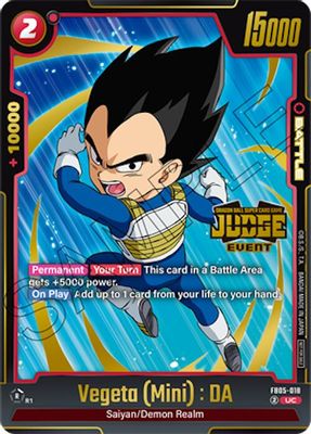 Vegeta (Mini) : DA (Judge Pack (Event Judge) 04)