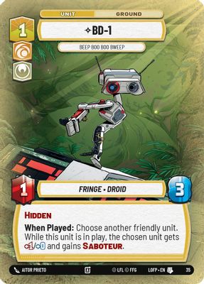 BD-1 - Beep Boo Boo Bweep (Foil)