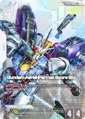 Gundam Aerial (Permet Score Six) (LR+)