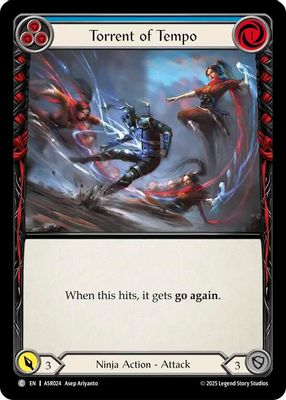 Torrent of Tempo (Blue)