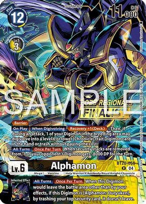 Alphamon (Regionals 25-26 Season 2 Finalist)