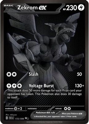Zekrom ex - 172/086