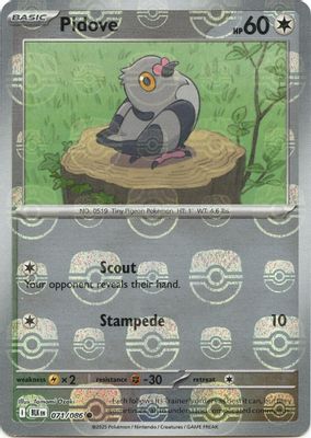 Pidove (Master Ball Pattern)